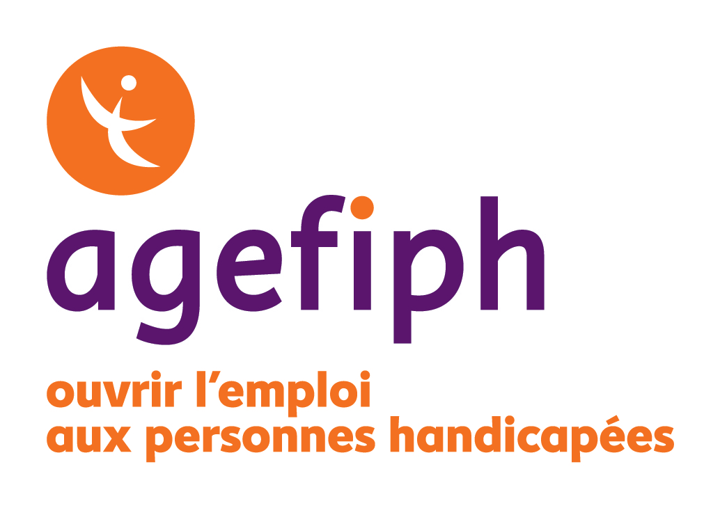 Logo agefiph professionnalisation modules handicap proposés par le Carif EC et l'agefiph pour l'année 2020